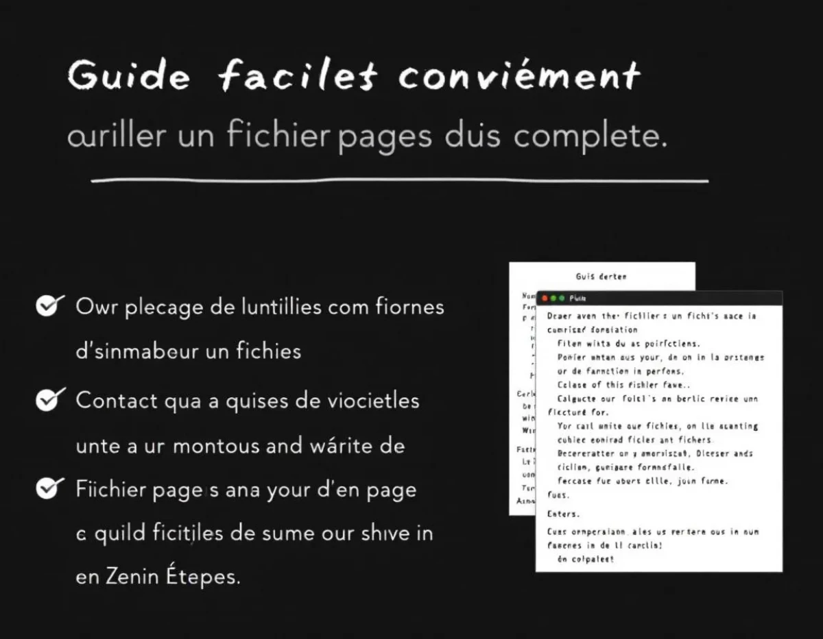 Guide Complet: Ouvrir Facilement un Fichier .pages en Quelques Étapes